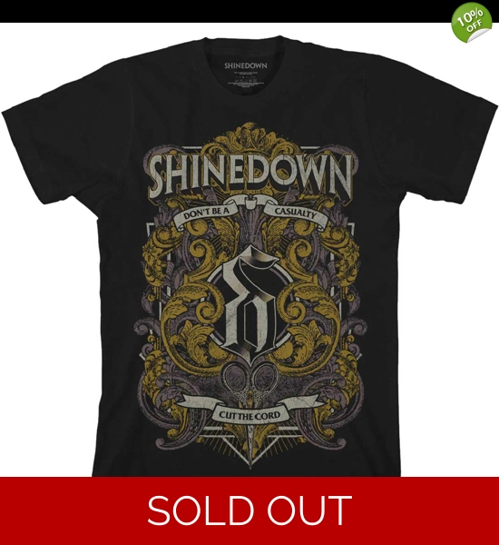 Shinedown - Ornamental Scissors T-Shirt